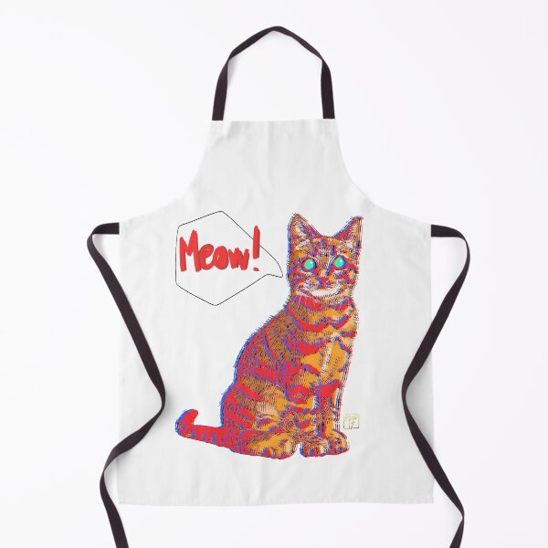 Item preview, Cat Meow! (Red) - 2020 designed and sold by Sue Flask.