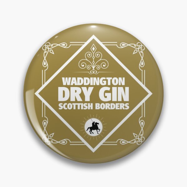 Item preview, WADDINGTON GIN Label | Border Reivers designed and sold by yourscotborders.