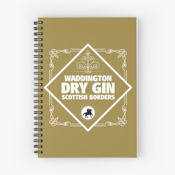 Item preview, WADDINGTON GIN Label | Border Reivers designed and sold by yourscotborders.
