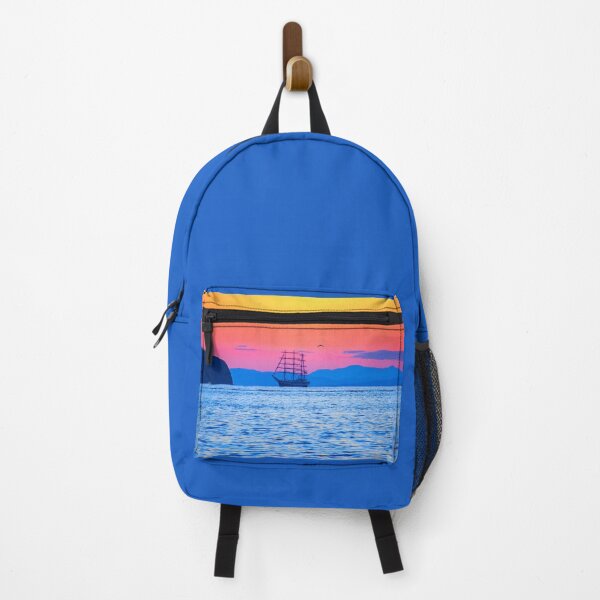 Item preview, Sailboat at sunset on the raid designed and sold by Svetlana Korneliuk.