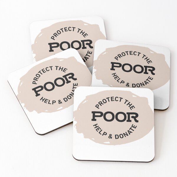 Item preview, Protect the poor designed and sold by LeftoRight.