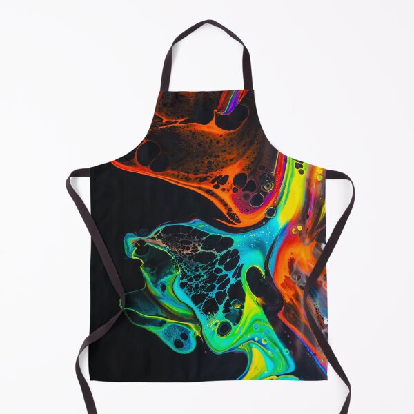 Item preview, Fluoro Black Abstract Art designed and sold by Catherine Emma.