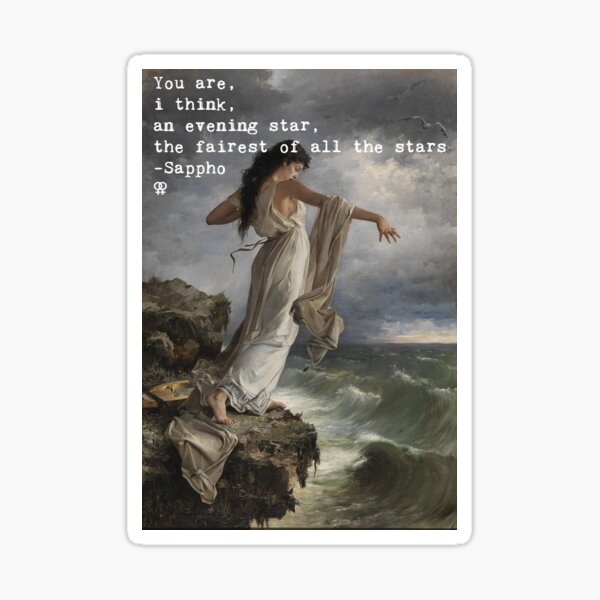 Item preview, Sappho quote designed and sold by Geek6479.