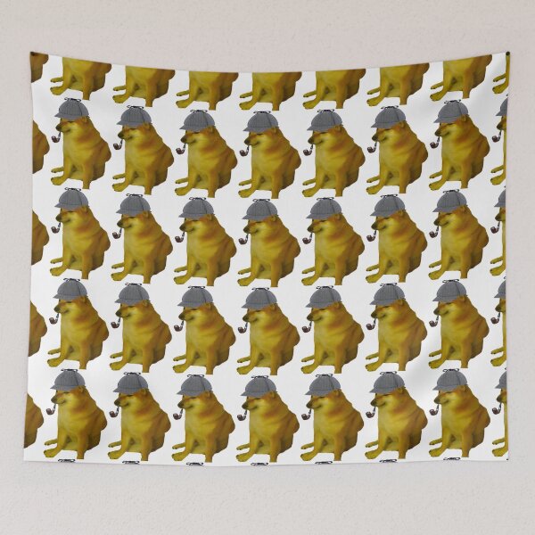 Item preview, Sherlock Cheems designed and sold by Ettore13.