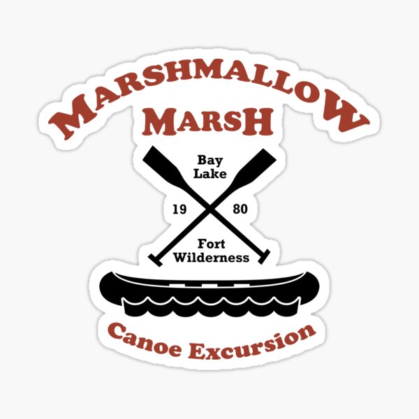 Marshmallow Marsh, Fort Wilderness Sticker