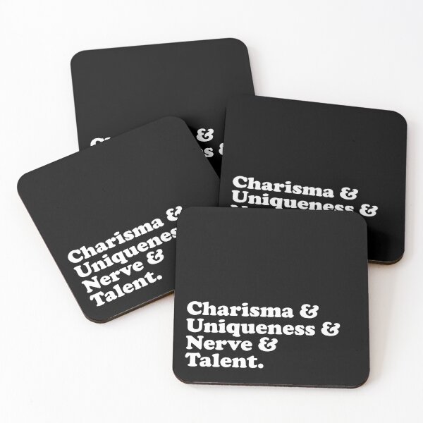 Item preview, Charisma Uniqueness Nerve Talent (white) designed and sold by didijuca.