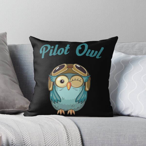 Airplane Throw Pillow For Nurseries & Kid's Rooms - Soar Beyond