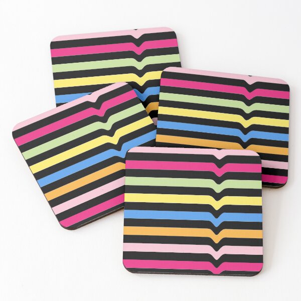 Item preview, rainbow retro strips designed and sold by basitcv.