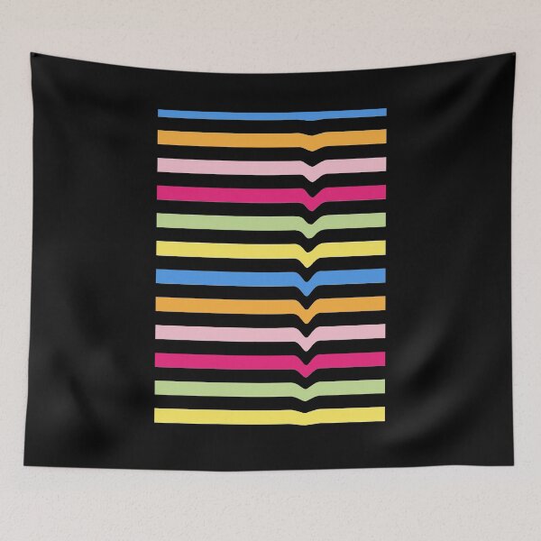 Item preview, rainbow retro strips designed and sold by basitcv.