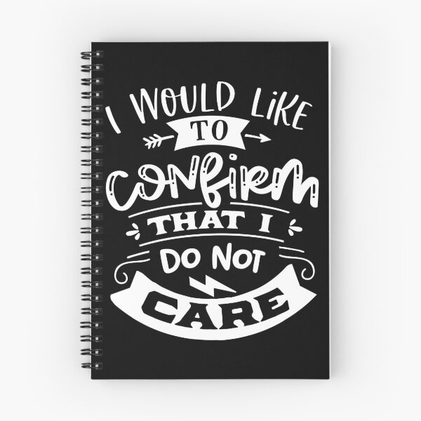 Item preview, I Would Like to Confirm that I Do Not Care designed and sold by WOW TeesAndThings.