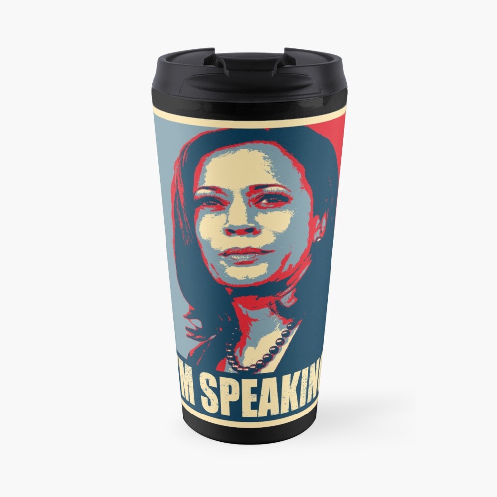Kamala Harris - Mr. Vice President I'm Speaking - VP Debate 2020 Travel Mug