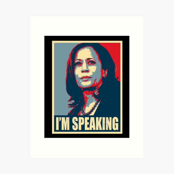 Item preview, Kamala Harris - Mr. Vice President I'm Speaking - VP Debate 2020 designed and sold by Bullish-Bear.