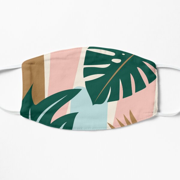 Jungle Palm Flat Mask
