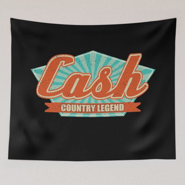 Item preview, Retro Cash Country Legend designed and sold by Spoof-Tastic.