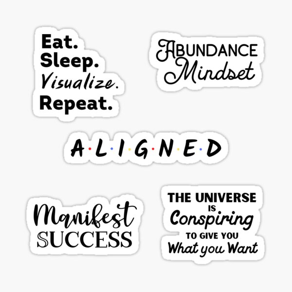 Law of Attraction Pack Sticker
