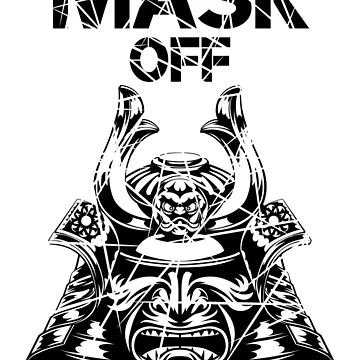 Artwork thumbnail, Mask Off (samurai) by RIVEofficial