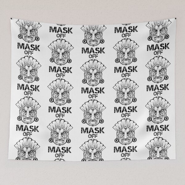 Item preview, Mask Off (tribal fighter) designed and sold by RIVEofficial.