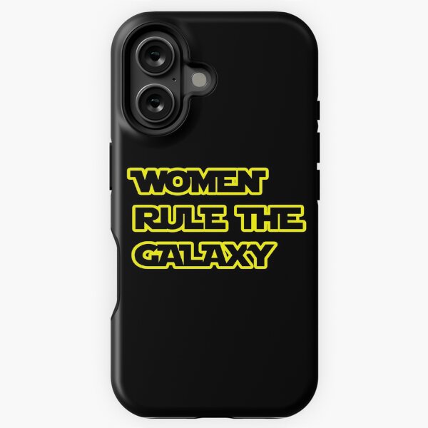 Vista previa del artículo con la obra «Las mujeres gobiernan la galaxia», diseñado y vendido por f**kfascists.