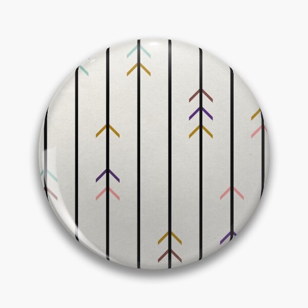 Item preview, Minimal colorful arrows and black lines on neutral designed and sold by misentangled.