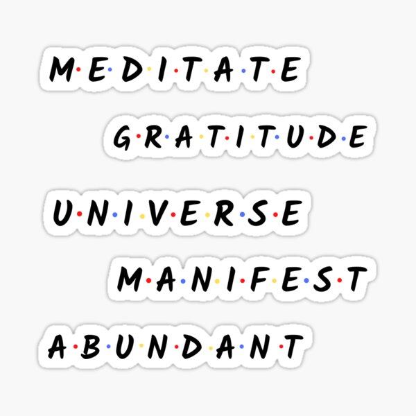 Law of Attraction Pack Sticker for Sale by LoA-Lady