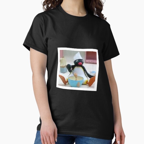 Vista previa del artículo con la obra «Pingu The Penguin Cook - Noot Noot», diseñado y vendido por Luseres.