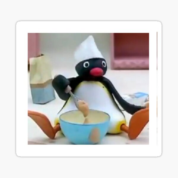 Vista previa del artículo con la obra «Pingu The Penguin Cook - Noot Noot», diseñado y vendido por Luseres.