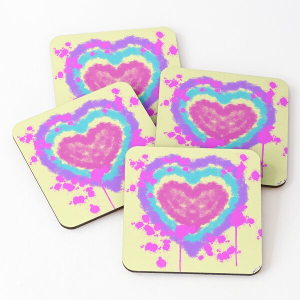 Item preview, Splattered Heart designed and sold by TheClayMermaid.