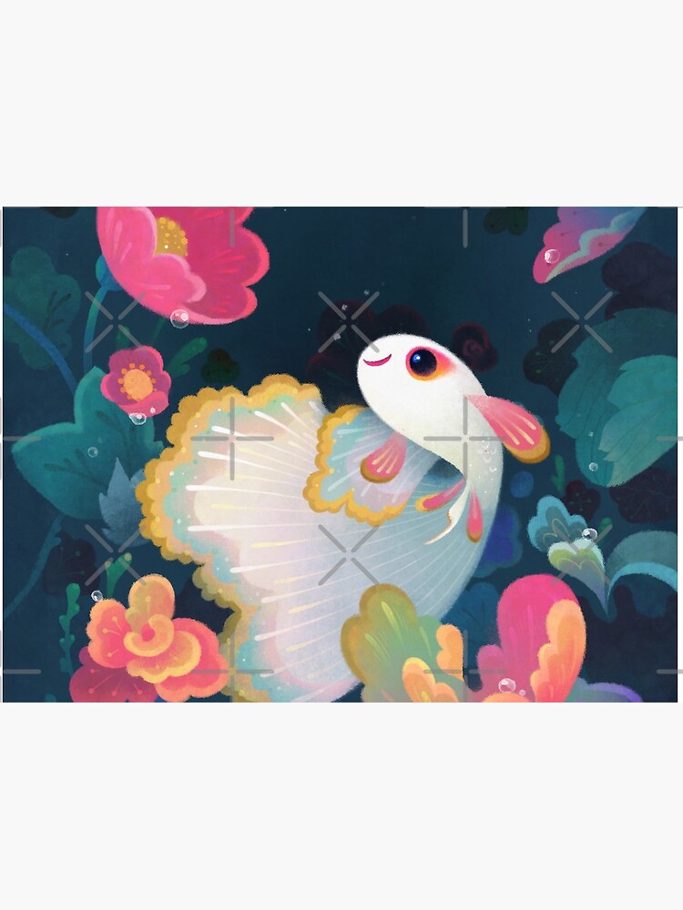 Flower guppy by pikaole