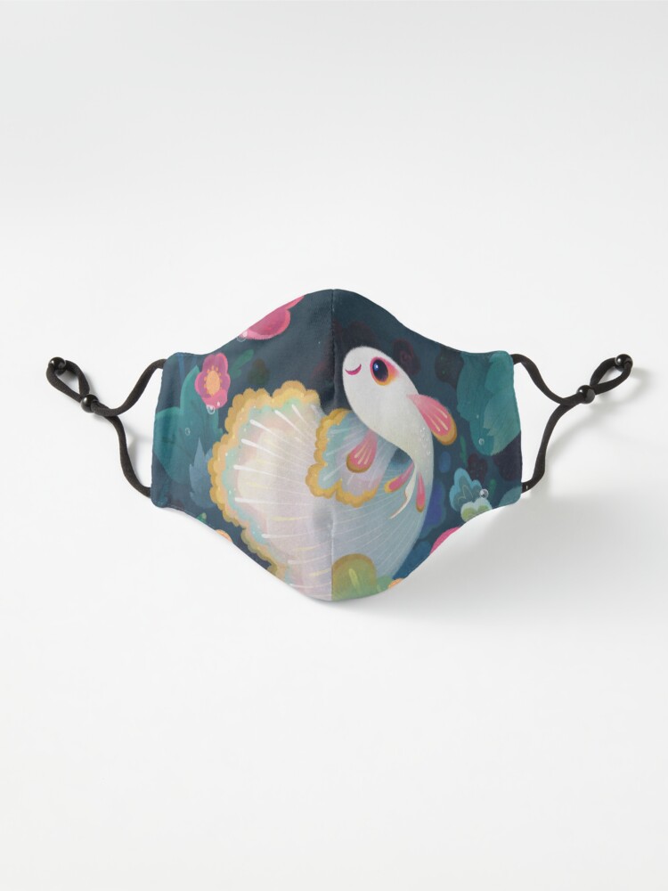 Alternate view of Flower guppy Mask