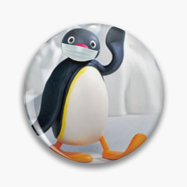 Item preview, Pingu The Penguin Wearing Corona Mask - Noot Noot designed and sold by Luseres.