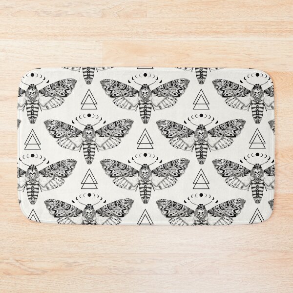 Item preview, Death Moth / Skull Moth Pattern • Goth designed and sold by Rike Mayer.