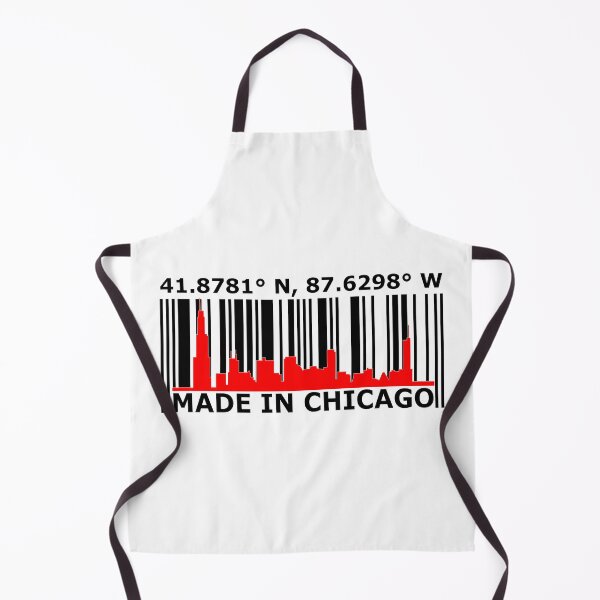 Aperçu de l'œuvre Fabriqué à Chicago Barcode. créée et vendue par Nxt-Lvl-Awesome.