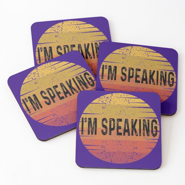 Item preview, I'm Speaking. US VP President Vintage Funny Debate 2020  designed and sold by Sarah38.