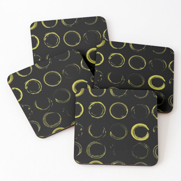 Item preview, Hand drawn watercolor circles designed and sold by ivorry.