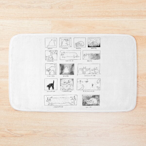 Item preview, Synthesizer Cat Producer Analog Synth Studio Gear Effect design designed and sold by A-Fashion.