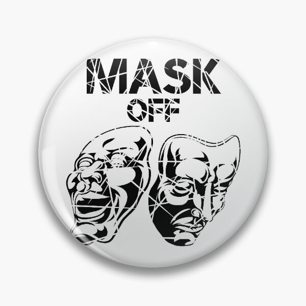 Item preview,  Mask Off (happy and sad) designed and sold by RIVEofficial.