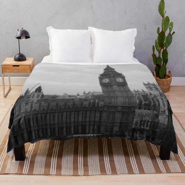 Item preview, Big Ben, London Black and White designed and sold by TobyDesignStore.