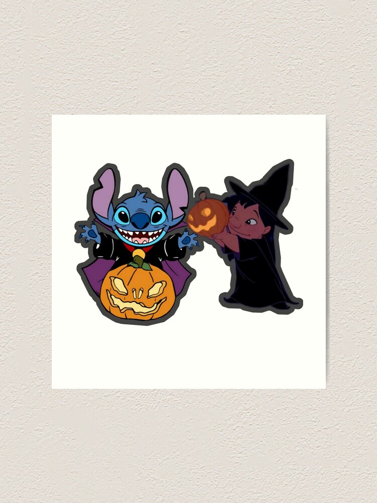 Lámina rígida for Sale con la obra «Lilo & Stitch - Disfraz de Halloween de  Lilo» de Mbnotfunny