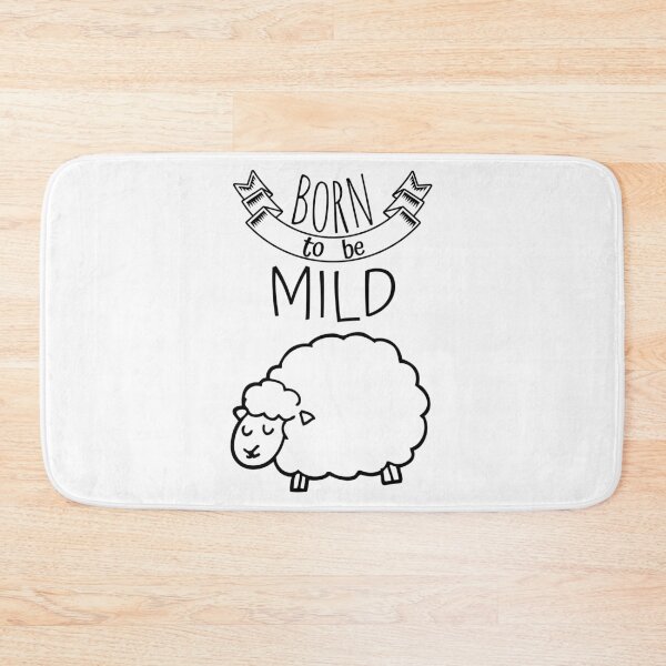 Item preview, Born to be Mild - cute sheep designed and sold by RIVEofficial.