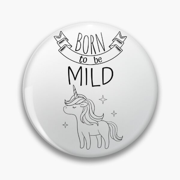 Artikelvorschau, Geboren, um mild zu sein - süßes Einhorn entworfen und verkauft von RIVEofficial.