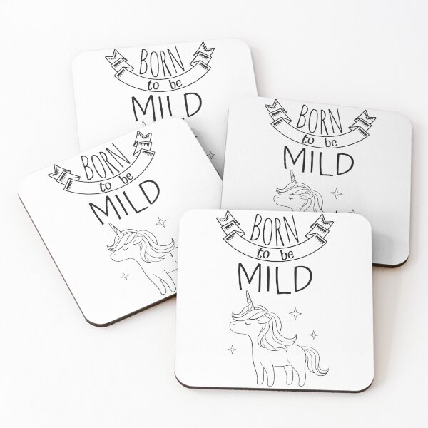 Artikelvorschau, Geboren, um mild zu sein - süßes Einhorn entworfen und verkauft von RIVEofficial.