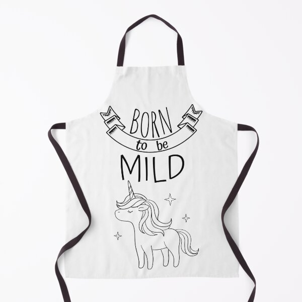 Item preview, Born to be Mild - cute unicorn designed and sold by RIVEofficial.