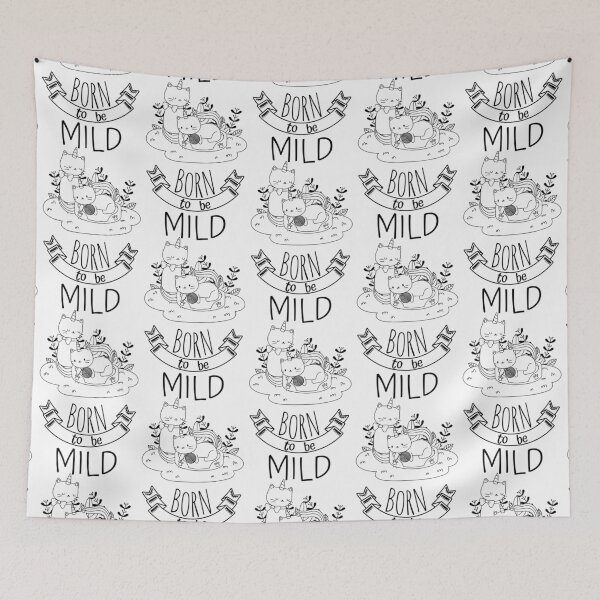 Item preview,  Born to be Mild - cute kittens designed and sold by RIVEofficial.
