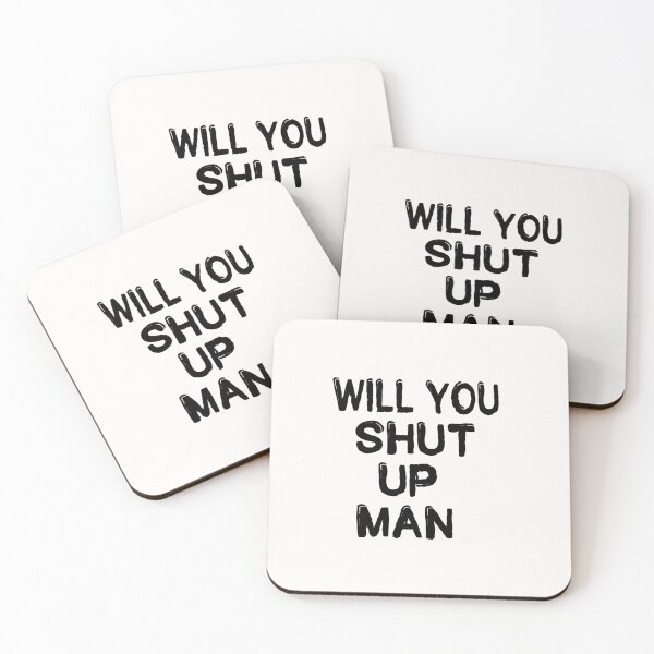 Item preview,  WILL YOU SHUT UP MAN? DESIGN T-SHIRT BIDEN DEBATE QUOTE. designed and sold by farhatkhanfir.
