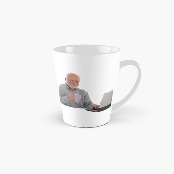 Hold the Pain Meme Mug long