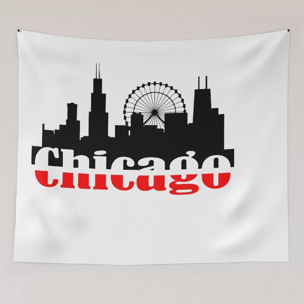 Item preview, Chicago City Skyline designed and sold by Nxt-Lvl-Awesome.