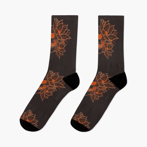 Item preview, Orange chrysanthemums and water lilies designed and sold by BV-creas.