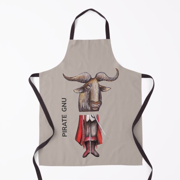 Artikelvorschau, PIRATE GNU by FrankenDuo cacao brown entworfen und verkauft von FrankenDuo.