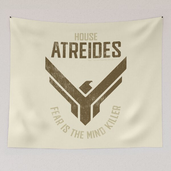 Item preview, House Atreides - Dune (película de 2021) Fear is the Mind Killer Graphic designed and sold by Luhmdesign.