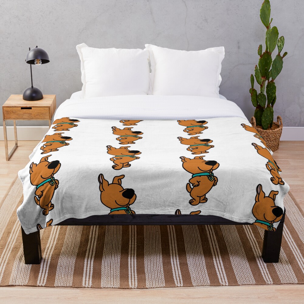 Scrappy doo Throw Blanket